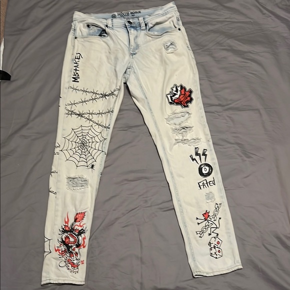 Other - Ninth Hall Rogue men’s denim sz.30. Good condition skinny, distressed style.